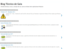 Tablet Screenshot of blogtecnico.gaia-soft.com