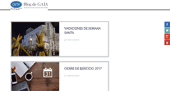 Desktop Screenshot of blog.gaia-soft.com