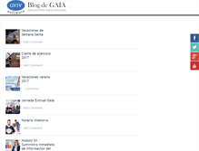 Tablet Screenshot of blog.gaia-soft.com